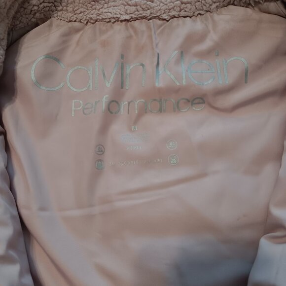 Calvin Klein Performance quilted vest with sherpa fleece lining Size M - Picture 5 of 5